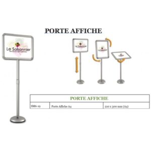 Porte menu A4 SM6-19