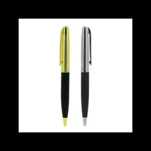 STYLO TWIST A BILLE + ROLLER EN METAL