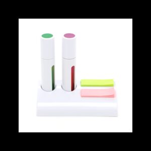 FLUORESCENTS DE BUREAU AVEC POST-IT INTEGRES 2 COULEURS