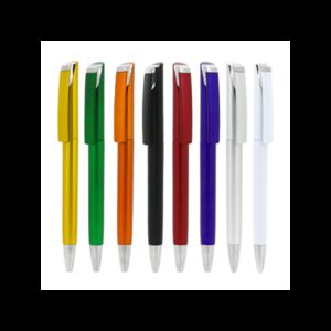STYLO TWIST A BILLE EN PLASTIQUE CORPS COLORE