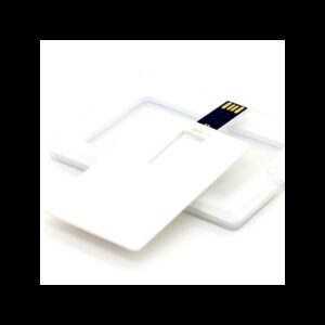 CLE USB CARTE EN PLASTIQUE FORME RECTANGULAIRE CAPACITE: 8GB