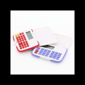 CALCULATRICE DE POCHE EN PLASTIQUE AVEC CLAPET