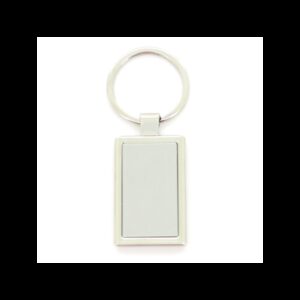 PORTE-CLE EN METAL FORME RECTANGULAIRE