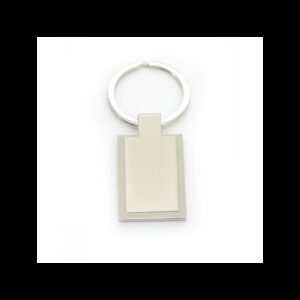 PORTE-CLE ZAMAC EN METAL FORME RECTANGULAIRE