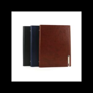 NOTE BOOK EN SIMILI CUIR FORMAT A5+